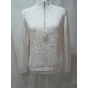 Woolrich Ladies Sweater Pullover Kit Large Cream Ecru Cozy